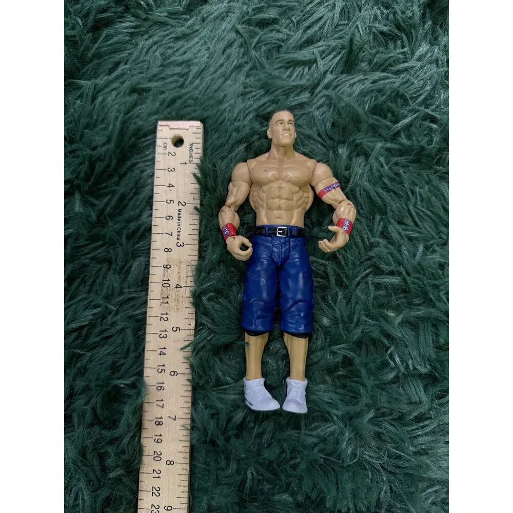 WWE John Cena Action Figure Mattel Basic Series Wrestling Superstar 6.75 inch